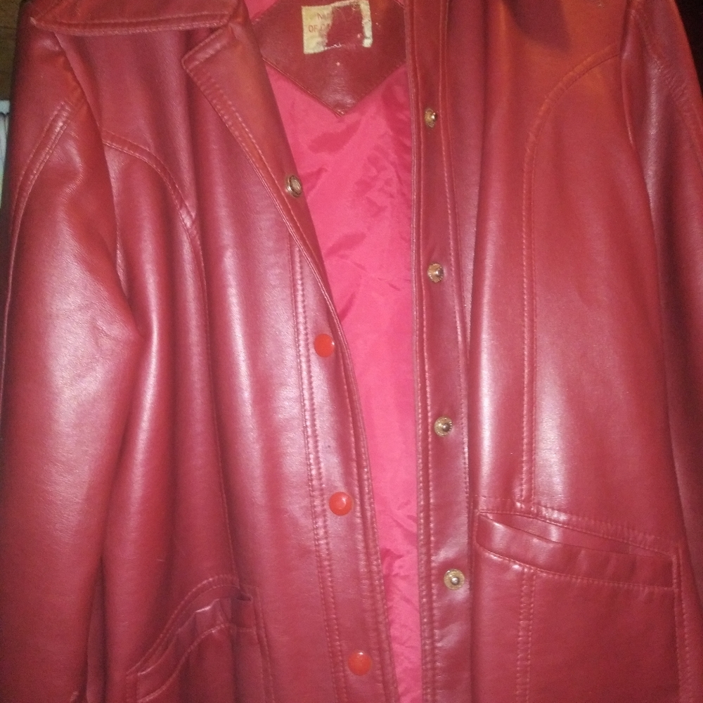 Vintage leather jacket